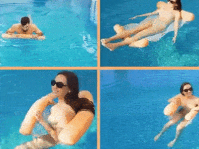 Hamaca Inflable para Piscina