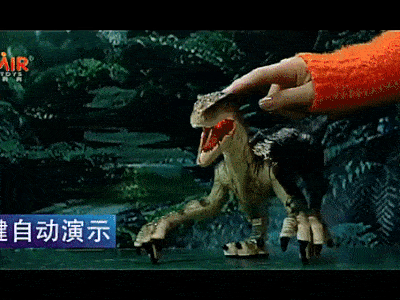 Dinosaurio a control remoto
